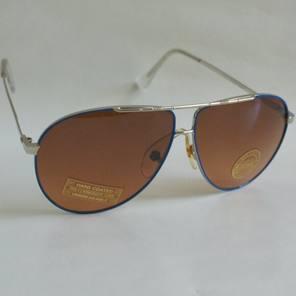 NWT TruVintage DoubleBridge Goldenmax Aviator w/hydrophobic lens tech sunglasses - Picture 3 of 9